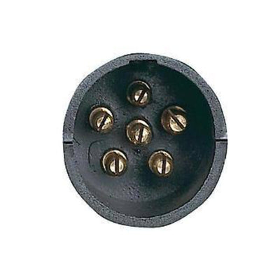 Hopkins 7 Blade to 6 Round Towing Adapter, CP Electric Brake - 47555