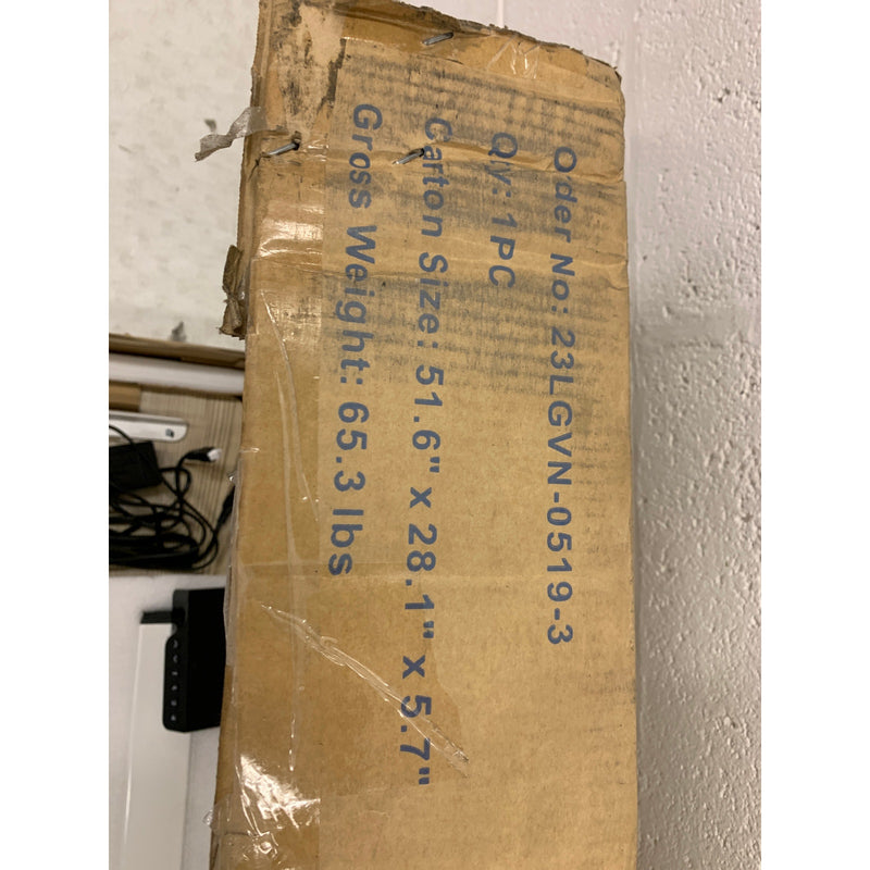 FLEXISPOT Electric Standing Adjustable Desk 48" x 24" Brown/White MISSING SCREWS