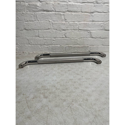 SET OF 2 Rockgoya Shower Grab Bar 24-in Bathroom Grab Bar, Stainless Steel
