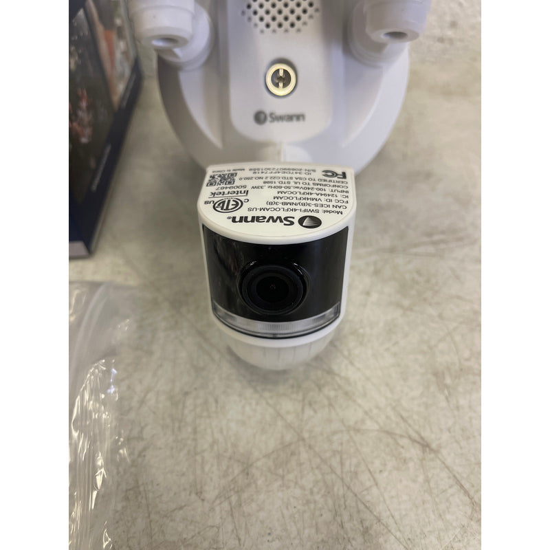 Swann Wi-Fi 4K UHD Security Camera, Surveillance Dual Floodlight, Night Vision