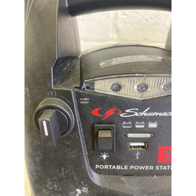 Schumacher SJ1583 Portable Power Station, 800A Jump Starter, 150-PSI Compressor
