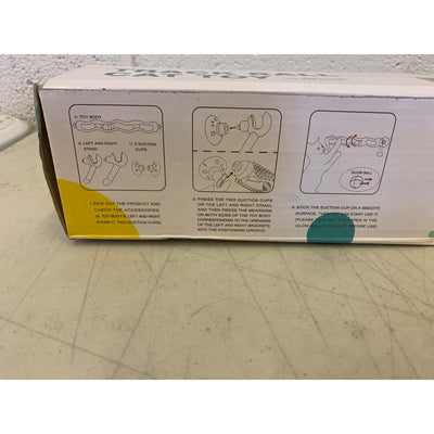 Cat Track Ball Cat Toy / Scratcher Yellow Body, Kitten Activity Game