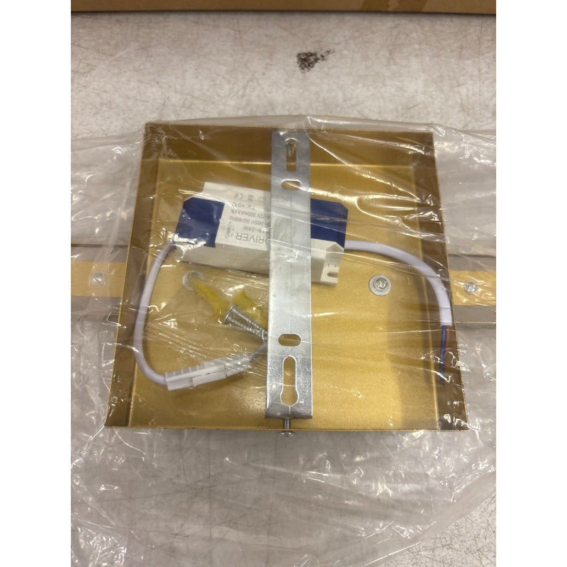 Flush Mount LED Wall Sconce 23.5" CraftThink Gold Bar, Wall Lights, Modern