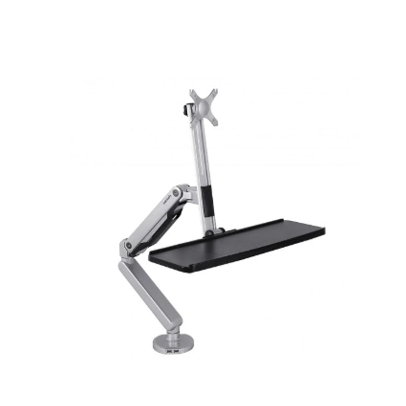 Brazo de soporte para computadora portátil Loctek Standing Mount, para estación de trabajo de pie o sentado, de 10" a 30" S2M