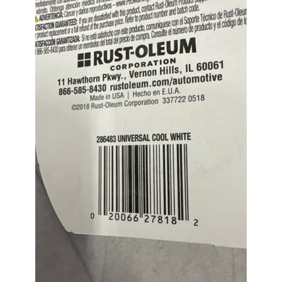 Rust-Oleum Stops Rust Fast Fix Universal Cool White Touch Up Brush/Marker, .5 oz