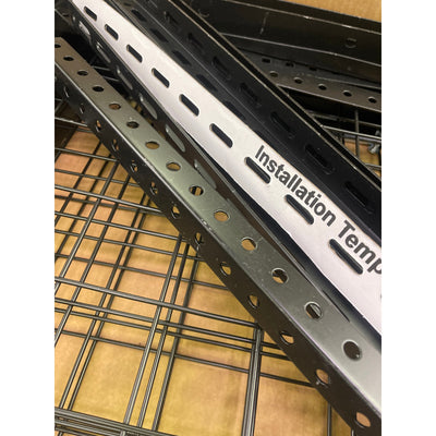 FLEXIMOUNTS 4'X8' Overhead Garage Adjustable Ceiling Storage BLACK GR48B Missing Hardware