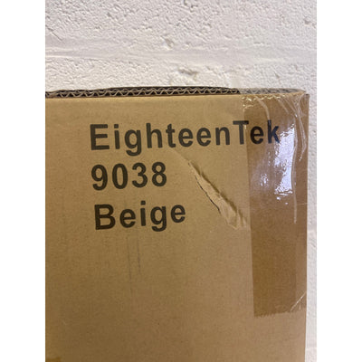 EighteenTek 63" x 63" x 63" Beige Instant Pop Up Bubble Tent Waterproof, Clear