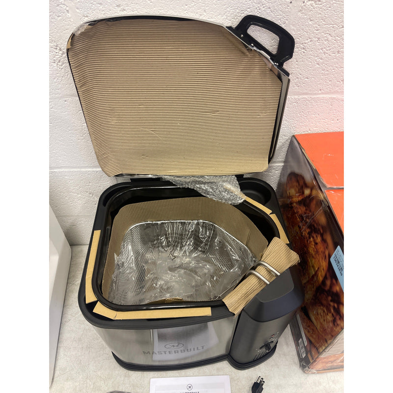 Masterbuilt XL Electric Fryer, Boiler, and Steamer, Cooking Appliances DENTED