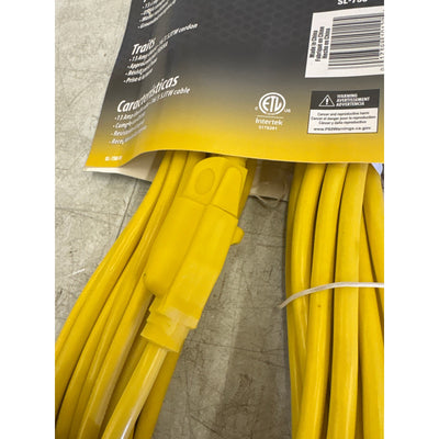Bayco 50' Single-Tap 16/3 Extension Cord, OSHA Compliant, Water Resistant SL-750