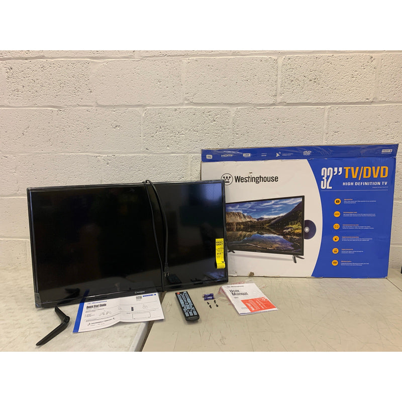 Westinghouse 32 Inch TV with DVD Player Built in, 720p HD LED, SEE DETAILS