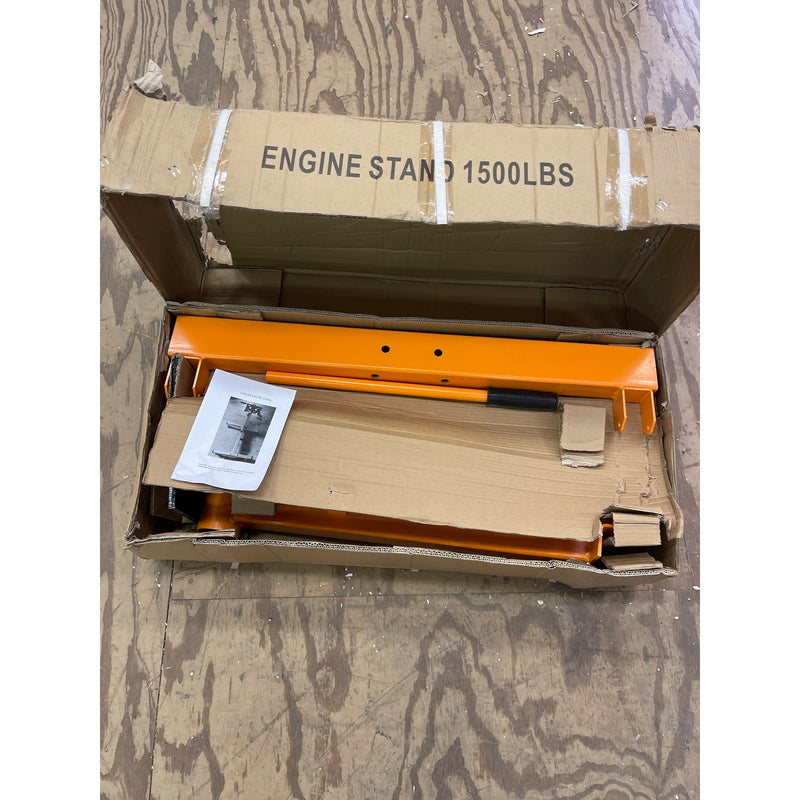 1500Lbs Engine Stand Rotating Motor 360° Adjustable Head Hoist 4 Adjustable Arms