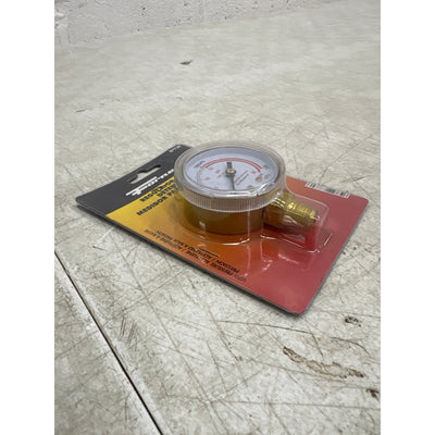 Forney Regulator Gauge, 2 Inch, 0-30 PSI, Standard 1/4" NPT Connection Fits Most