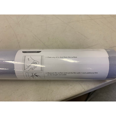 UNKNOWN DIMENSIONS BHF Best-Home-Fashion Sun Control Static Window Film, WHITE