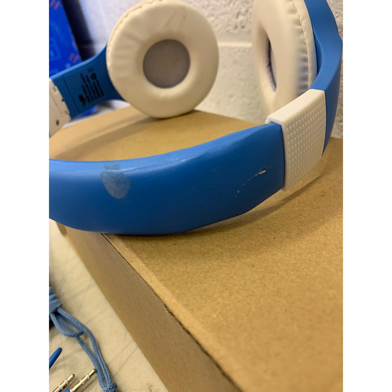 Vivitar iVibe 2-in-1 Wireless Headphones With Matching Powerbank, Blue, w Bag