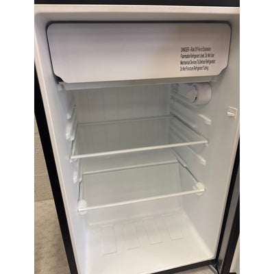 SEE DETAIL Whirlpool 4.3cu ft Mini Refrigerator Stainless Steel Freezer, Shelfs