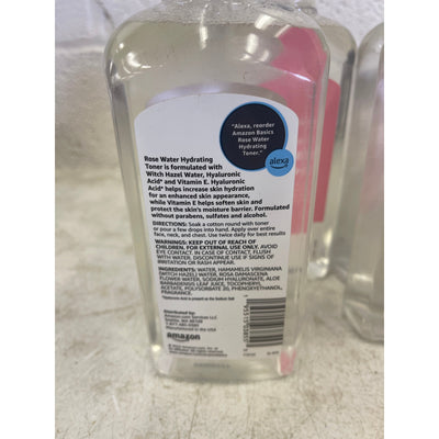 6-Pack Amazon Basics Rose Water Hydrating Toner, 16 Fluid Ounces