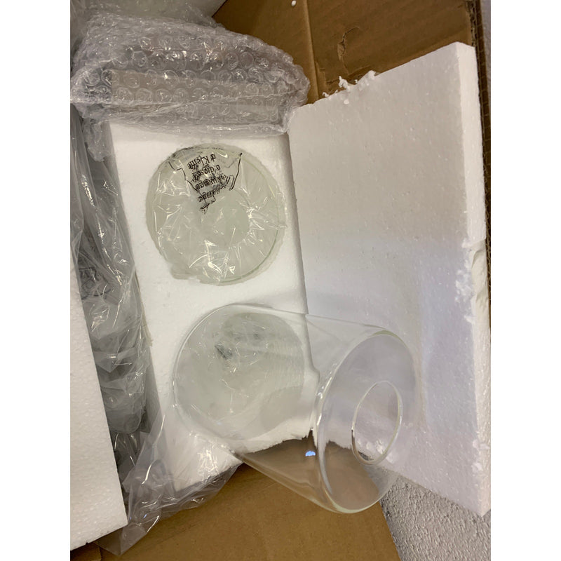 Vanity Light Fixtures 5-Light Industrial Bathroom Vanity Lights with Clear Glass