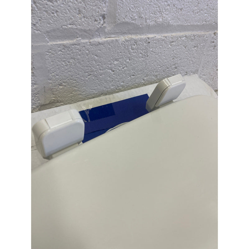 BEMIS Toilet Seat Kimball Round Soft Close Plastic Closed Front - White