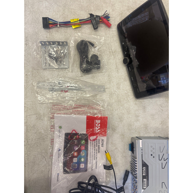 BOSS Audio Systems BCPA9 9” Touchscreen CarPlay Android Bluetooth
