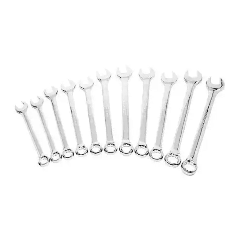 Wilmar 11 Piece Full Polish Combination Wrench Set 1/4" to 7/8" - W1061