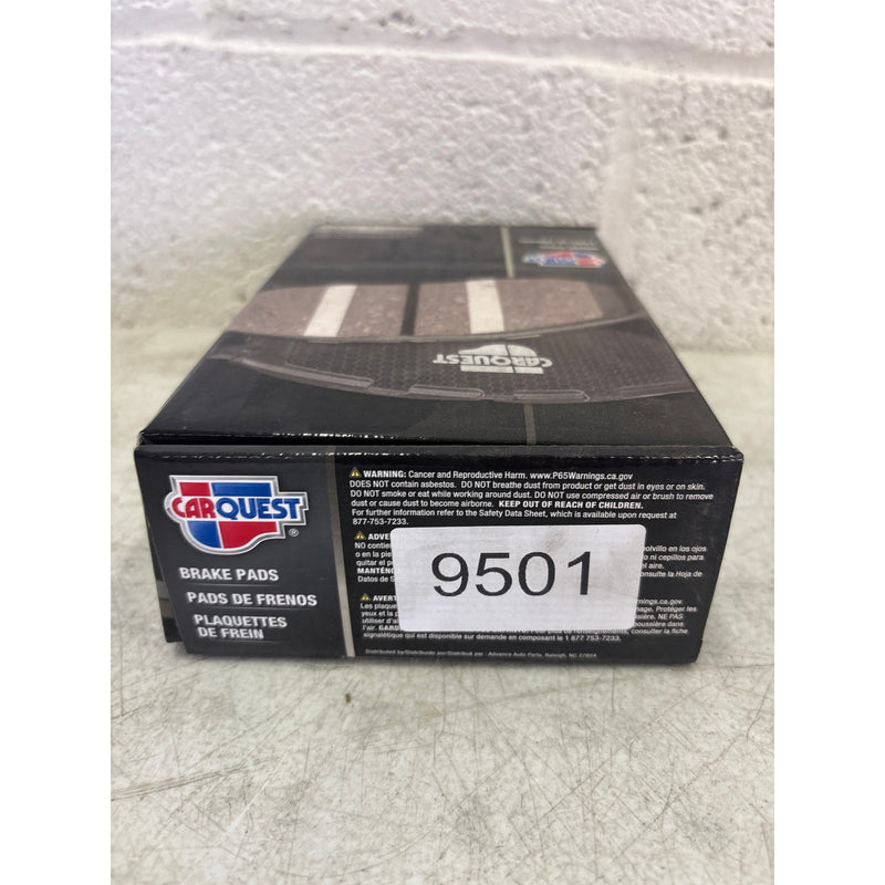 Carquest Professional Platinum Brake Pads w Hardware, Ceramic, Quiet - PXD785H