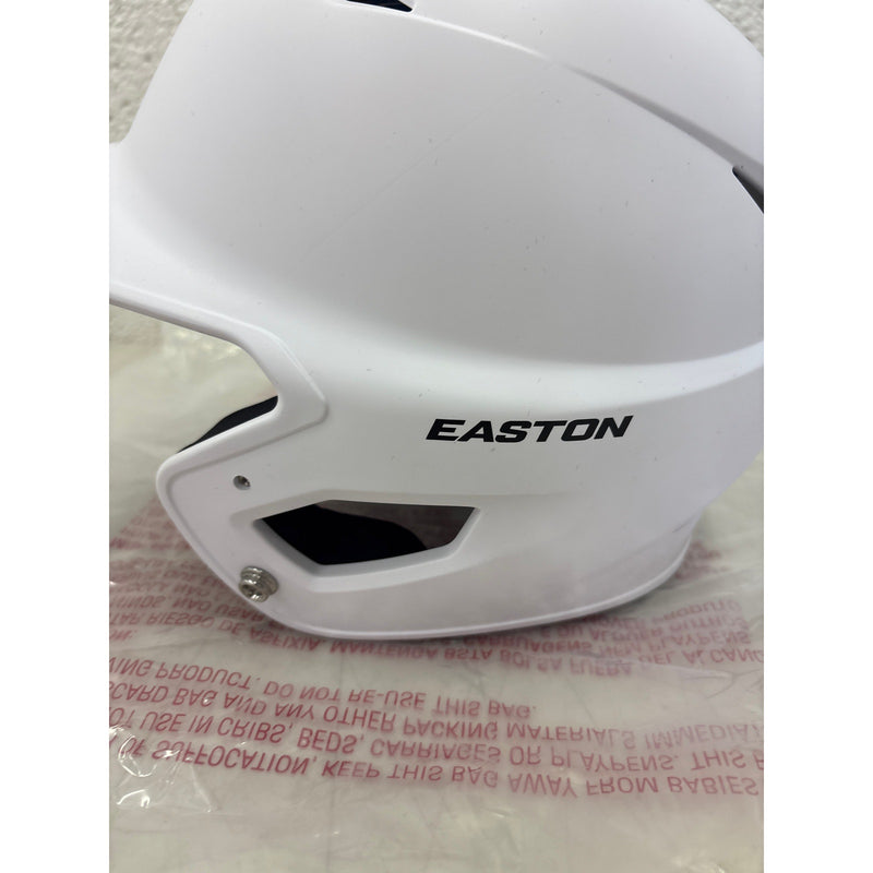Easton Z5 2.0 Helmet Matte White Size Senior 7-1/8" - 7-1/2", Baseball Helmet