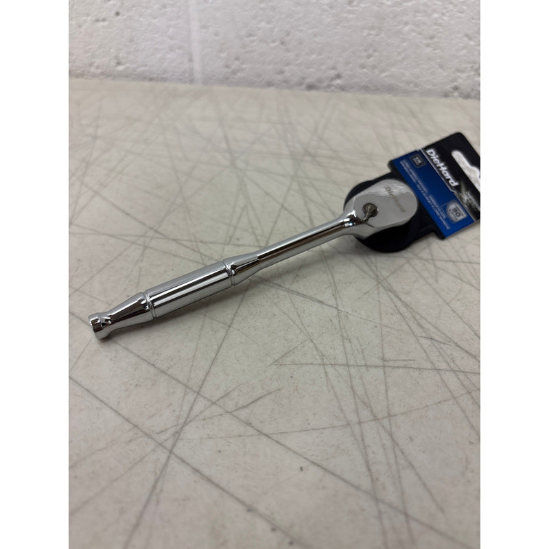 DieHard 1/4" Drive Long Handle Ratchet, 90 Tooth, 6" Long Hand Tool - DHP55136