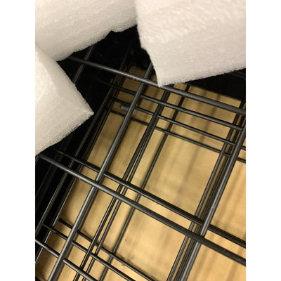 FLEXIMOUNTS Overhead Garage Storage Rack, 3ft x 8ft Adjustable Height, READ