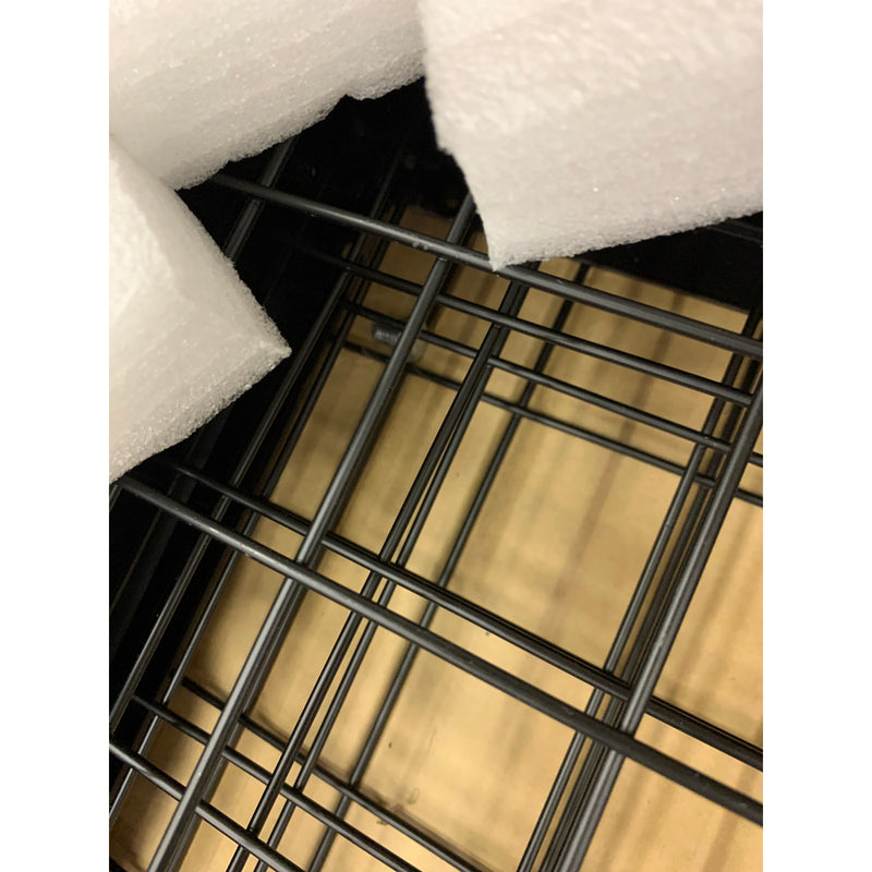 FLEXIMOUNTS Overhead Garage Storage Rack, 3ft x 8ft Adjustable Height, READ