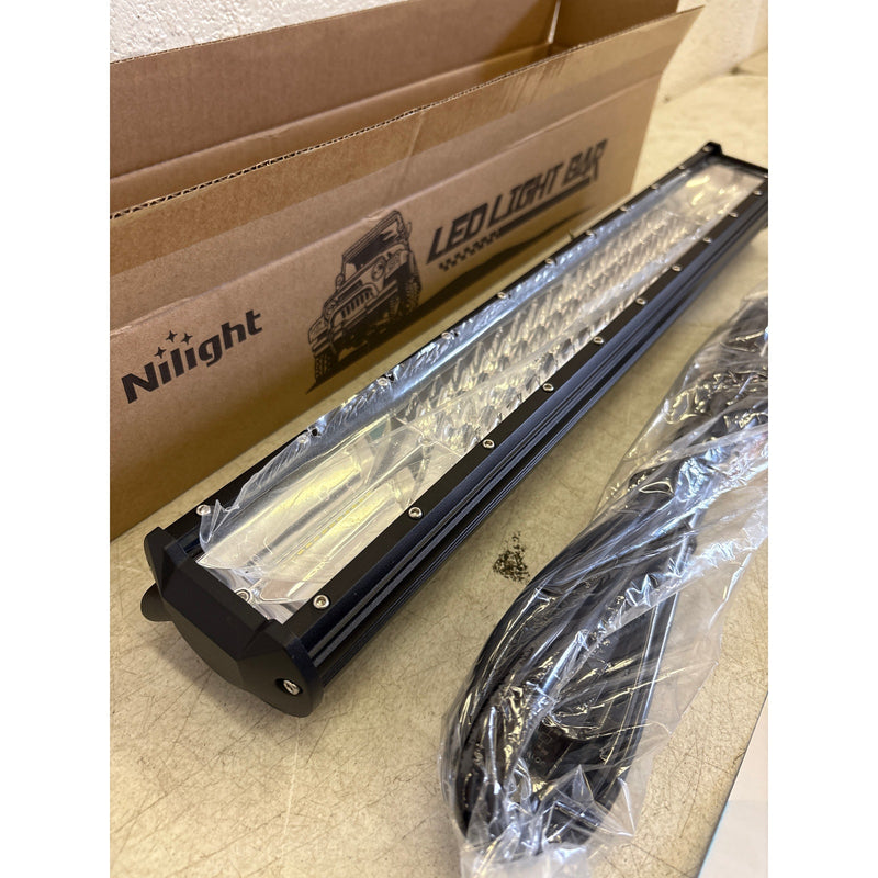 Nilight LED Light Bar 20Inch 288W Flood Spot Combo 28800LM Off Road Driving