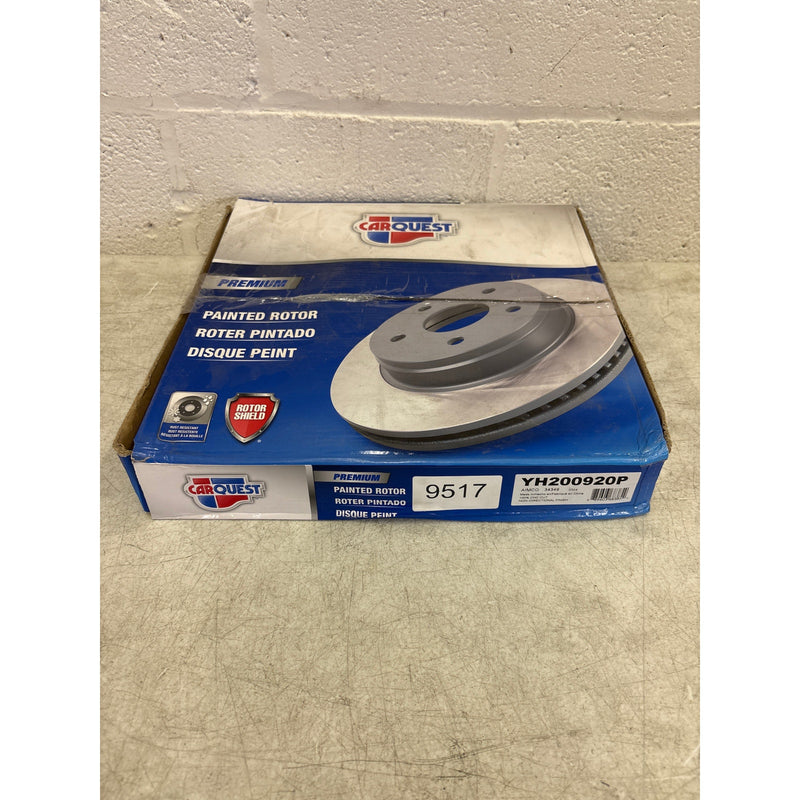 Carquest Premium Painted Brake Rotor OE Specs, Features RotorShield - YH200920P