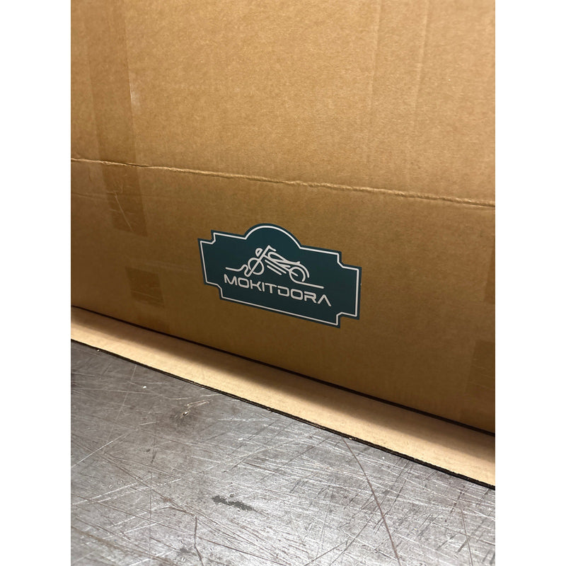 MoKitDora Road King Prewired Ape Hangers Classic 14" Rise Meathook Handlebar