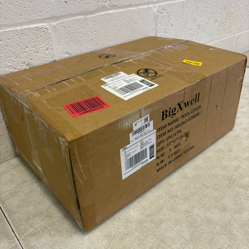 BigXwell Solar Pool Cover, 12Mil Round 12 Foot for Above-Ground & In-Ground Pool