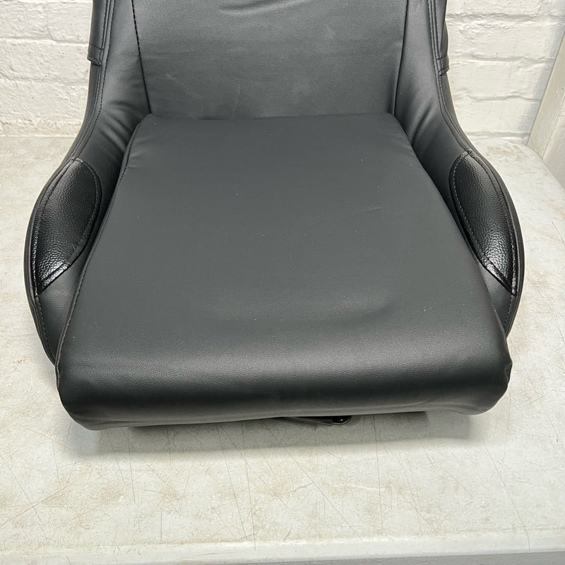 NEW VEVOR Simulator Racing Seat Black Leather Adjustable Folding, MANY AVAILABLE