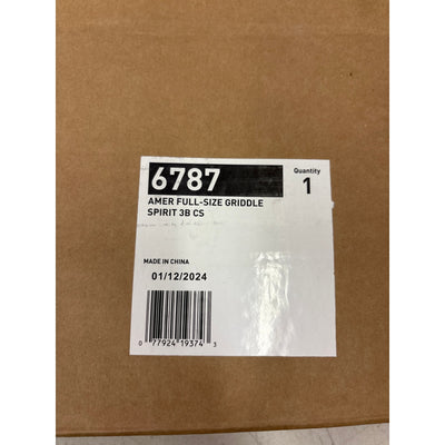 Weber Rust-Resistant Outdoor Griddle Insert 6787 Searwood & Spirit Series Grills