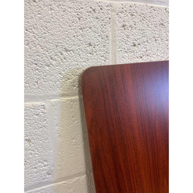Flexispot Desk Top Only No Frame, Red Brown Wood 42” x 24” x 1”