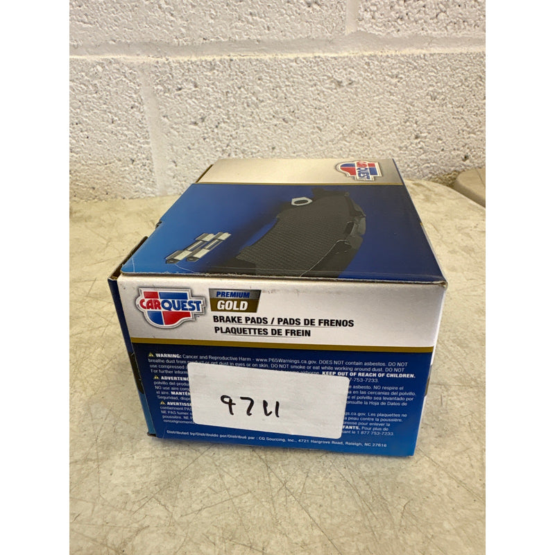 Carquest Premium Gold Brake Pads Ceramic, BMW 2012-28 Rear - GNAD1613C