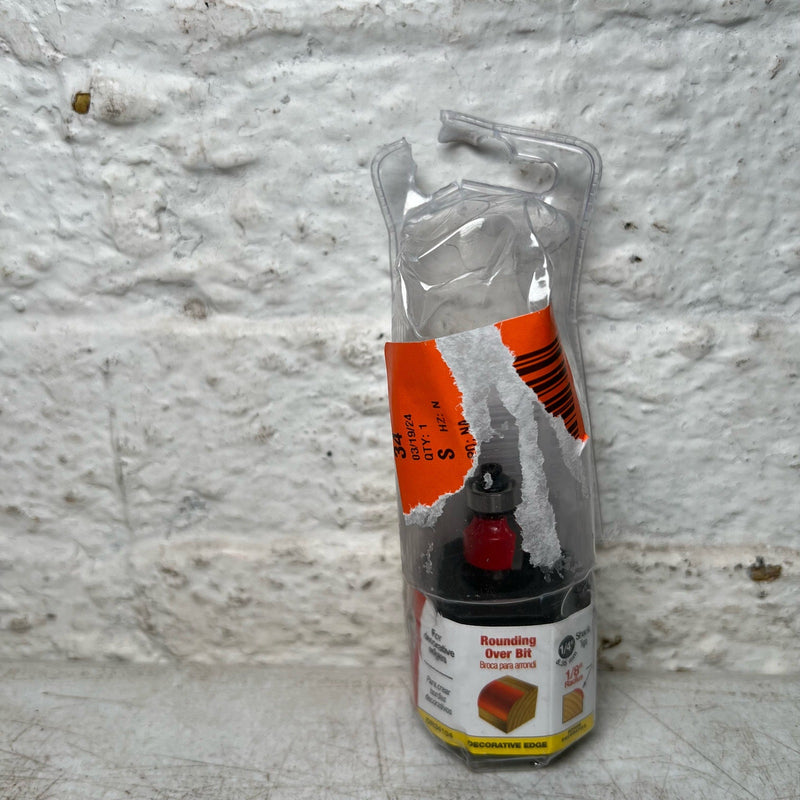 DIABLO 1/8 in. Carbide Rounding Over Router Bit for Decorative Edges