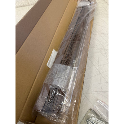 SEEYE Cordless Mini Blinds, Room Darkening, Anti-UV & Waterproof, 21"x64", Brown