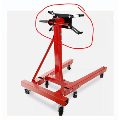 FOR-PARTS 2000Lbs Engine Stand Rotating Motor 360° Adjustable Head Hoist