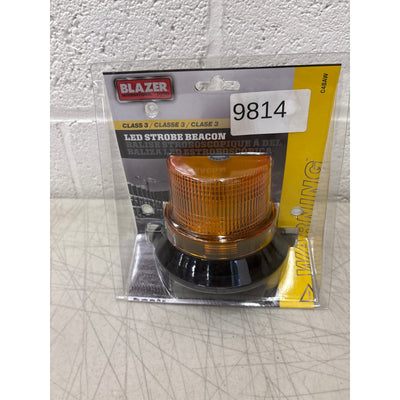 Blazer LED Emergency Strobe Beacon, Class 3, IP65 Weatherproof - Orange C48AW