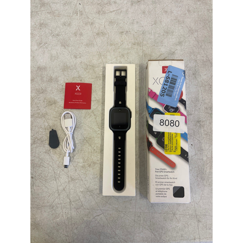 Xplora XGO3 Kids Smart Watch Cell Phone GPS Tracker, Bundle - Black