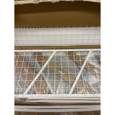 FLEXIMOUNTS 4ftx8ft Overhead Ceiling Storage PRO 800lbs White, NO SCREWS