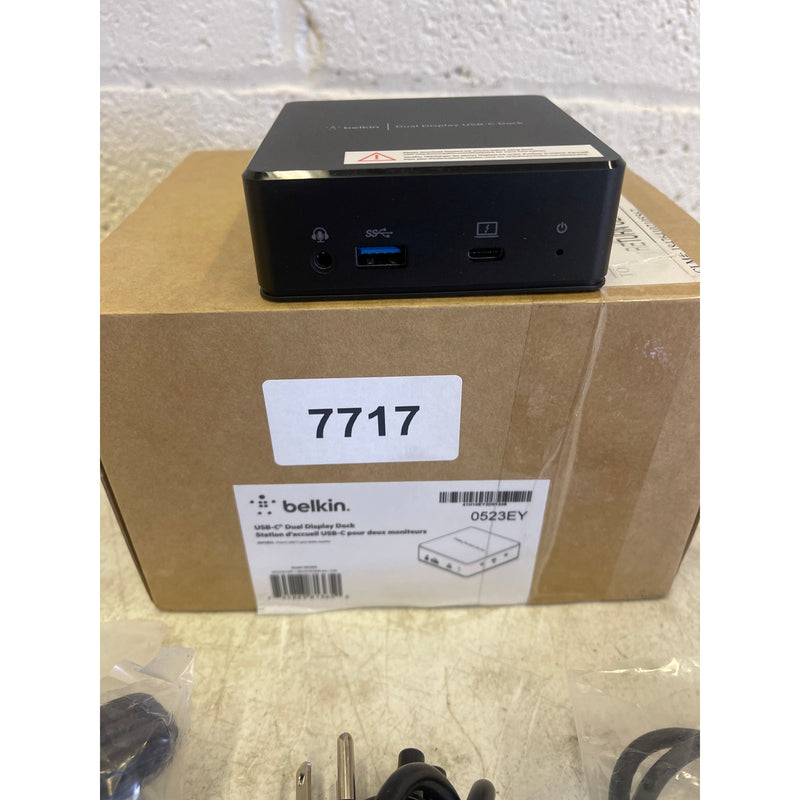 Belkin USB C Docking Station USB Hub Dual 4k Computer Monitor Display Dual HDMI