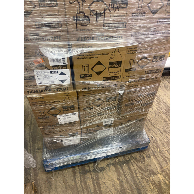 Vinagre Harris 30% de 4 galones, extra fuerte con embudo, 1 galón/botella, MUCHOS DISPONIBLES