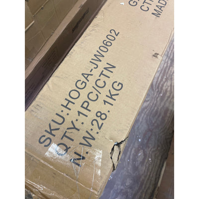 Tribesigns Wood Dining Table, Farmhouse 71" x 30" Kitchen Table for 6 People Tan