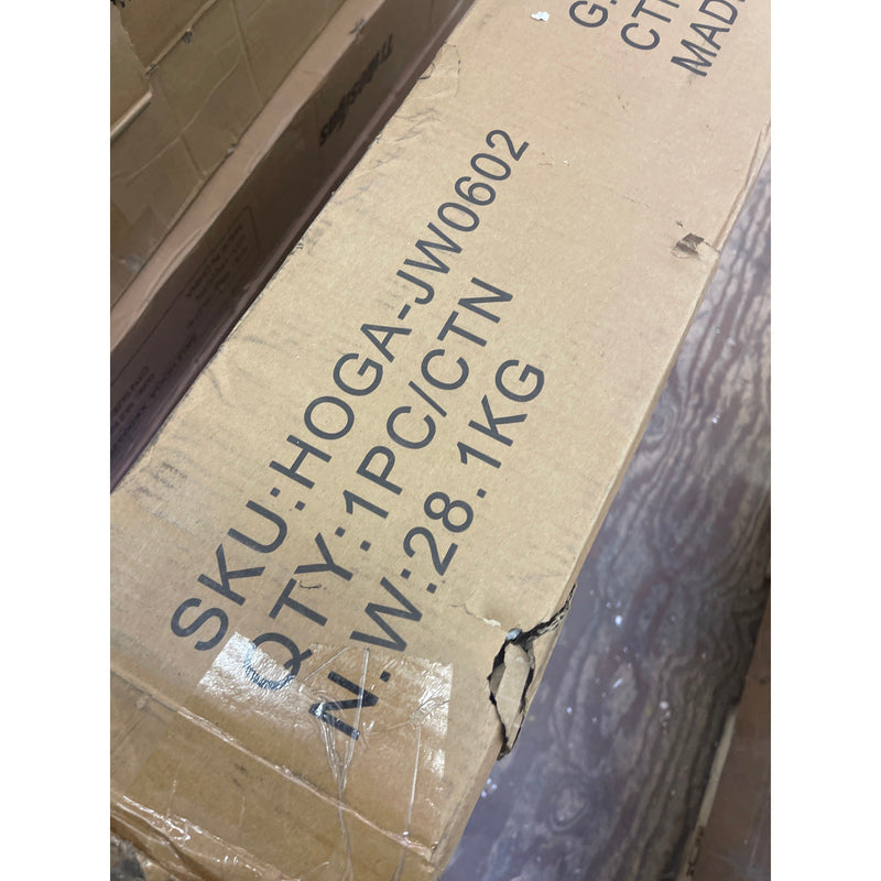 Tribesigns Wood Dining Table, Farmhouse 71" x 30" Kitchen Table for 6 People Tan