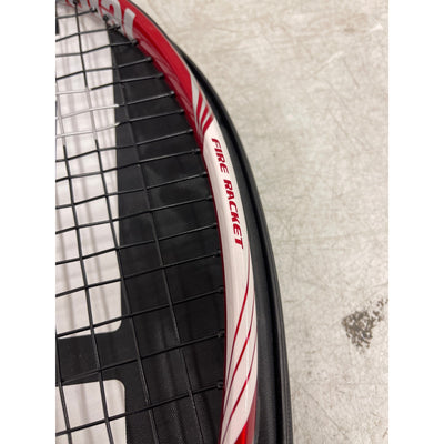Teloon Adult Recreational Tennis Rackets 27 Inch X-Blade V6 Micro Carbon - Red