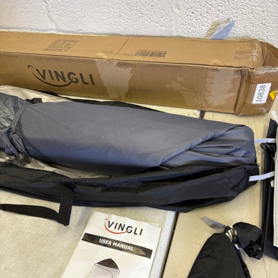 VINGLI 6.8FT Outdoor Shower Tent Changing Room Portable Camping Shelters
