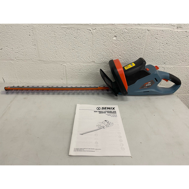 SENIX 58 Volt Max Battery Powered 22-Inch Cordless Hedge Trimmer TOOL ONLY